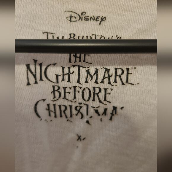 Nightmare Before Christmas Zero 3/4ths Sleeve Pajama Top - Picture 4 of 5